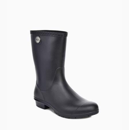 UGG Sienna Matte - Gummistøvler Dame - Svart (NO-W312)